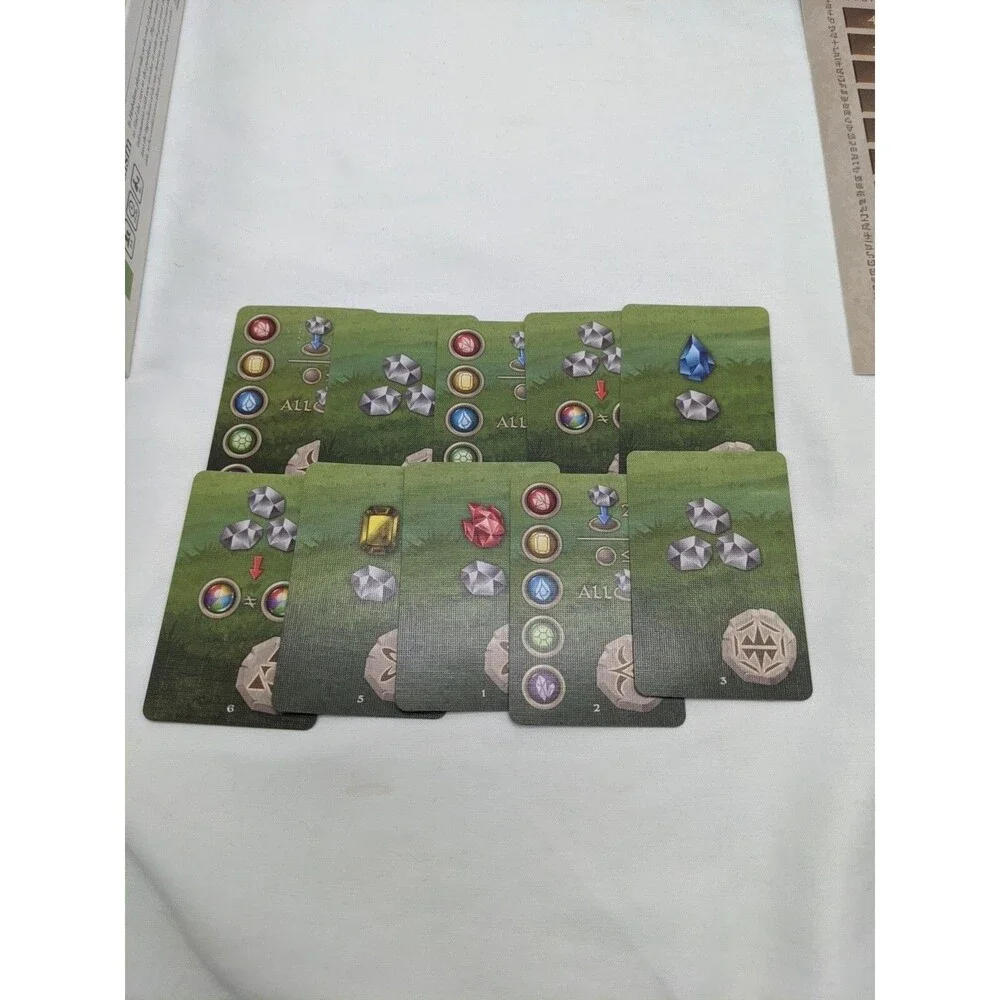 Mystery Of The Temples Deep Water Games Board Game Complete